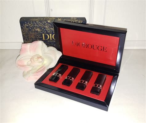 dior mini rouge lipstick set